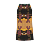 Solar Women's Front Mid-slit Skirt