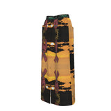 Solar Women's Front Mid-slit Skirt
