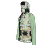 S&M Men's Pullover Hoodie With Mask