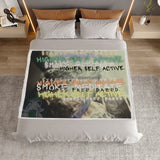 Smoke & Meditate Household Warm Blanket