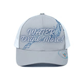 More Water Unisex Trucker Hat With White Half-mesh